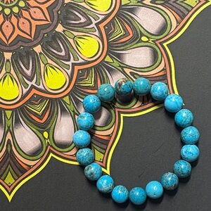 Turquoise Beaded Bracelet